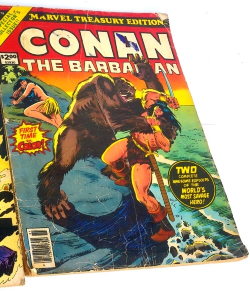 Marvel Treasury Edition Conan The Barbarian #19  Large Buscema Art 70s
